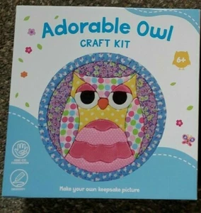 NEU! ENTZÜCKENDES EULENHANDWERKSSET - MACHEN SIE IHR EIGENES GEDANKENBILD - Bild 1 von 2