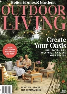 Better Homes & Gardens Outdoor Living July 2024 Magazine Create Your Oasis New - Picture 1 of 1