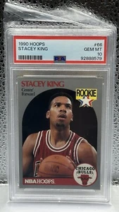 1990 FLEER #27 STACEY KING RC BULLS PSA 10 - Bild 1 von 2