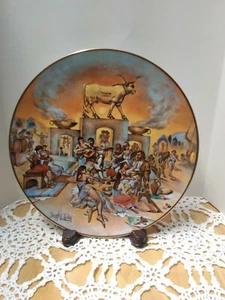 The Promised Land, Yiannis Koutsis, " The Golden Calf " Collector Plate - Picture 1 of 6