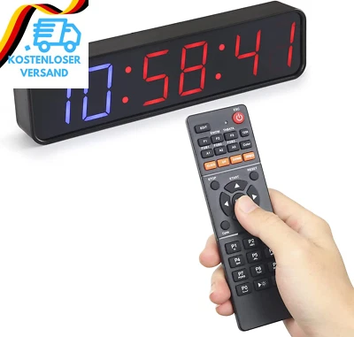 PELLOR Fitness Timer, 1,5" Tragbarer LED Fitness-Intervall Timer, Magnetischer F - Bild 1 von 4