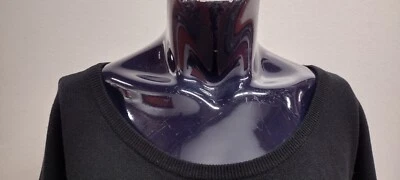 JUICY COUTURE Black Cashmere Dress BOXY SHIRT Warm SWEATER Size M CASHMERE BLEND - Image 1 of 4