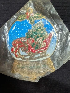 De colección Kraft Foods Inc Esmalte en Metal Adorno de Navidad Empleado Regalo Nuevo en Paquete Nuevo en Lote Antiguo - Imagen 1 de 6