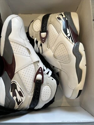 Talla 7.5 - Air Jordan 8 Retro Borgoña W Foto 1 de 4