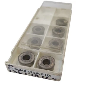 Seco RCMX 120400 HX Carbide Inserts Turning Tips x7 IZ4 - Picture 1 of 2