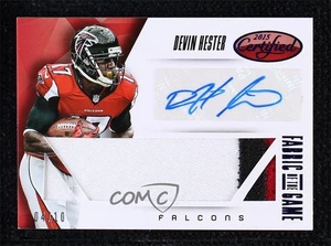 Fabric of the Game Signatures Prime 2015 certificado/10 Devin Hester automático patio - Imagen 1 de 3