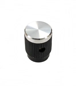 EH71-0D1S, EHC 1/8" Eje 0.500" Diámetro Perilla Recta Moleteada con Tapa (K47) - Imagen 1 de 2