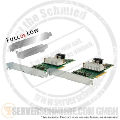 2x Fujitsu PSAS CP400i 8-port 12G SAS PCIe x8 Storage Controller 2x SFF-8643 - Bild 1 von 3