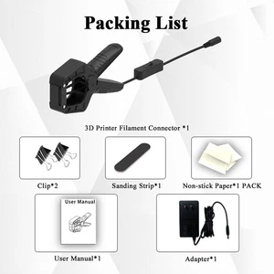 (EU Plug)Filament Welder Splicer Connector Suitable For 3D Printer Filament TDW - Afbeelding 1 van 12