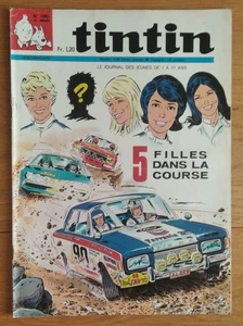 Le journal de Tintin n° 1081 , couverture Jean Graton  ( Dargaud , 17/07/1969 ) - Picture 1 of 2