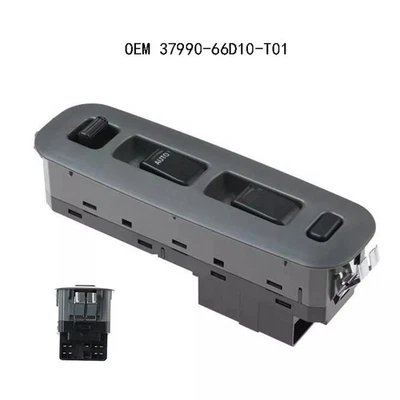 For Suzuki Vitara 1999-2003 37990-66D10-T01 New Power Window Switch Front Left💖 - Image 1 of 4