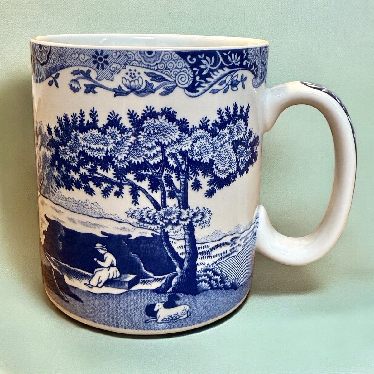 Spode Blue Room Collection ラウンドテーブルクロス Spode Blue