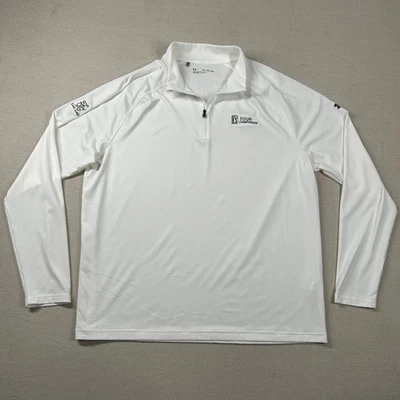 Suéter Under Armour Para Hombres 2xl Golf 1/4 Cremallera Pullover East Lake Tour Championship Foto 1 de 4