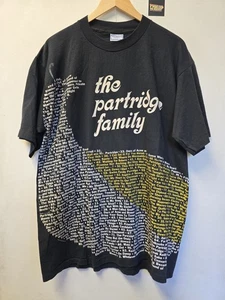 Vtg 90s The Partridge Family Band T Shirt XL Single Stitch All Sport - Picture 1 of 10
