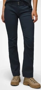Prana Halle Pants Black Convertible Roll Up Hem Outdoor Cargo Pockets Sz 16 - Picture 1 of 10
