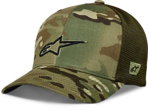 ALPINESTARS RECON CAMUFLAJE CAMIONERO SOMBRERO VERDE CAMUFLAJE - Imagen 1 de 1