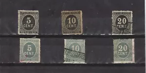 SELLOS ESPAÑA AÑOS 1897/98 IMPUESTO DE GUERRA USADOS - Imagen 1 de 1