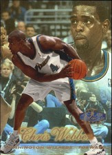 1997-98 Flair Showcase Row 2 Washington Wizards Basketball Card #68 Chris Webber