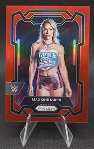 2024 Panini Prizm WWE - Red Prizm #129 - Maxxine Dupri /299 - Bild 1 von 2
