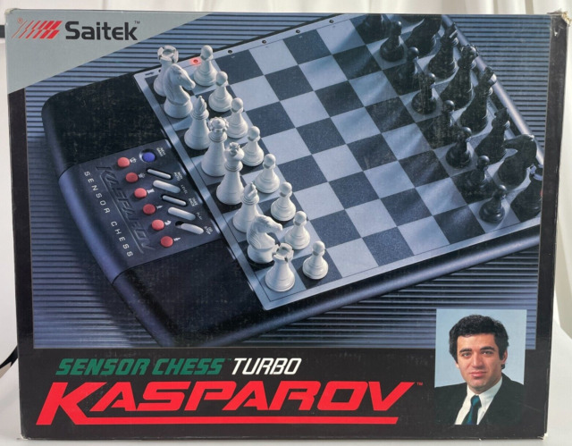 Saitek Garry Kasparov Coach Partner Electronic Chess Board