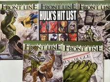 WORLD WAR HULK:FRONTLINE. NO'S 1-5. (5 HIGH GRADE ISSUE RUN).  2007.