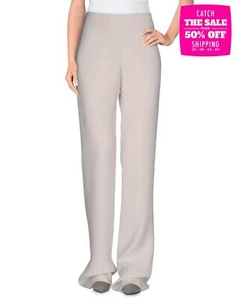 RRP €1010 GIORGIO ARMANI Silk Crepe Trousers IT48 US12 UK16 XXL Made in Italy - Imagen 1 de 4