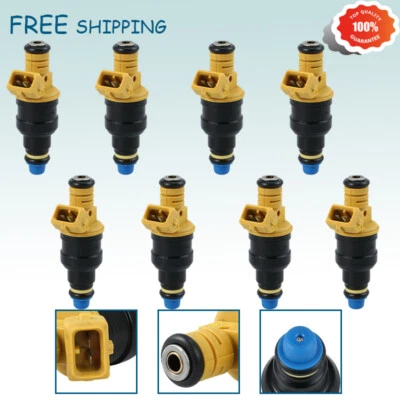 8x Upgrade Fuel Injectors 0280150718 For Ford F150 F250 F350 4.6L 5.0L 5.4L 5.8L Foto 1 de 4