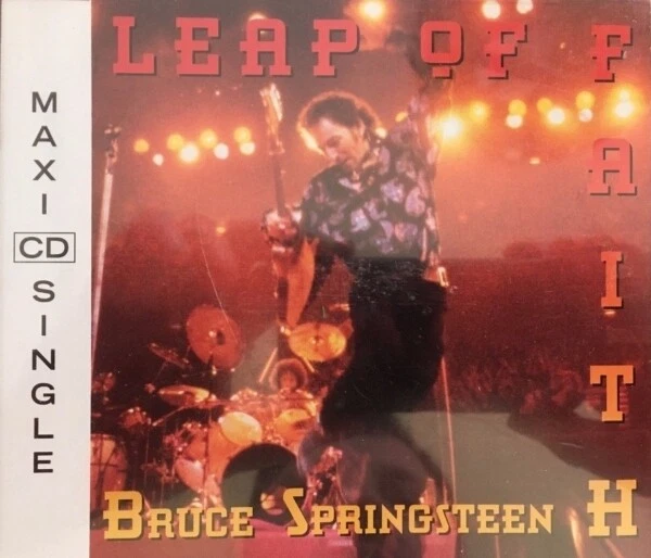 CD: BRUCE SPRINGSTEEN Leap Of Faith 3 track Maxi Single NM Import - Image 1 of 1