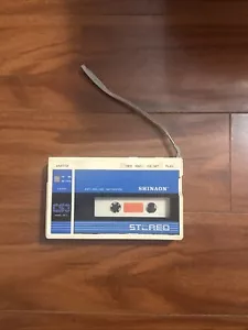 RARE VINTAGE Stereo Shinaon Model CS-3 AM/FM/Cassette Player,FOR PARTS OR REPAIR - Picture 1 of 2
