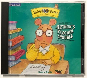 Living Books Arthur's Teacher Trouble Spelling 1994 Win Mac CD / Free Shipping! - Picture 1 of 1