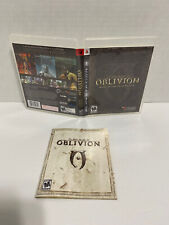 Elder Scrolls IV Oblivion GOY Edition PS3 Original Case and Manual ONLY NO GAME