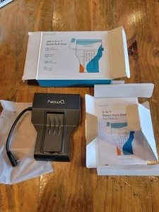 NewQ USB-C, 5-IN-1, Steam Deck Dock. 104MB/s TF Card Reader. 4K@60Hz, 100w Fast - Picture 1 of 5