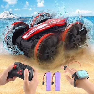 Ferngesteuertes Auto Gestensensor Wasserdicht RC Stunt Amphibienfahrzeug B1372 - Bild 1 von 6