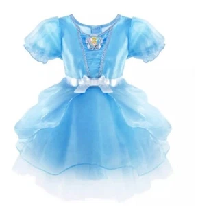 VESTIDO DISFRAZ CENICIENTA NIÑA TALLA 18-24 MESES DISNEY STORE NUEVO CON ETIQUETAS - Imagen 1 de 6