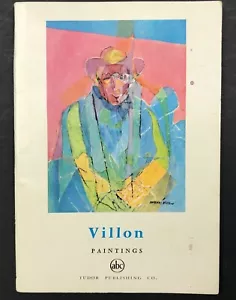 VINTAGE Small Tudor Petite Art Book Jacques Villon Paintings Cogniat 1963 PB - Picture 1 of 3
