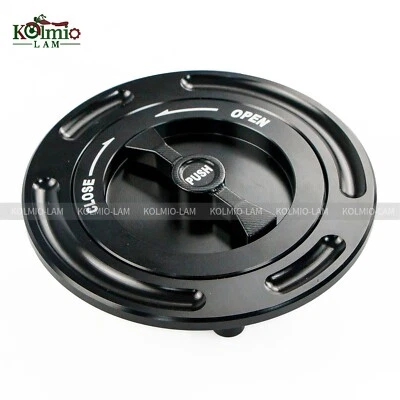 Fit For K1600GT/GTL R1200GS R1200R/S CNC Keyless Fuel Gas Tank Cover Caps Cas - Image 1 of 4