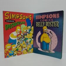 Simpsons Comics Spectacular 2006 + Belly Buster 2010. Matt Groening. Paperback