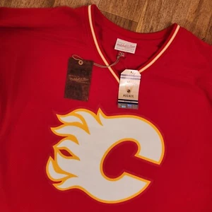 Calgary Flames Theo Fleury Mitchell & Ness Men's Size 3XL Hockey Jersey - Picture 1 of 10