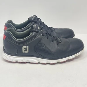FootJoy Pro SL Golf Shoes Mens 8 M Black Spikeless Turf Classic FJ 53594 - Picture 1 of 16