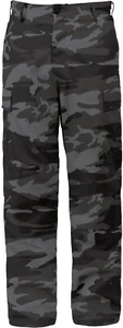 Tactical BDU Pants Camo Cargo Uniform 6 Pocket Camouflage Military Army Fatigues - Picture 1 of 58