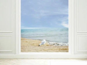 Lámina de ventana Wellness - Lámina de protección visual marítima - Lámina adhesiva ventana playa - Imagen 1 de 5