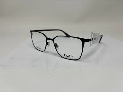 Monturas de gafas evatik 9263 M101 53/18-145 llanta completa azul marino/cromo para hombre A1006 Foto 1 de 4