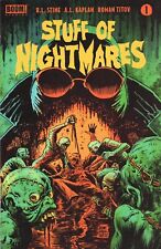 Stuff Of Nightmares #1 cover A Francavilla horror Boom comic book R.L. Stine