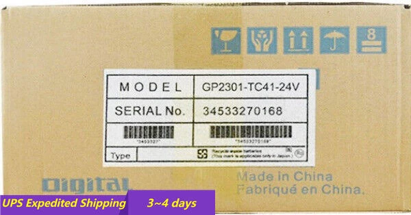 Pro-Face Proface GP2301-TC41-24V Touch Screen UPS Shipping - Image 1 of 1