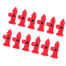  12 Pcs Micro Landscape Model Safety Traffic Signs Resin Crafts