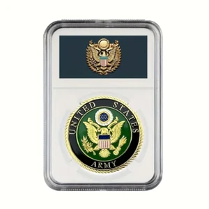 Moneda Desafío Ejército incl vitrina - Excelente regalo - Imagen 1 de 4