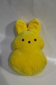 Reversible PEEPS Bunny Pastel Tie Dye Yellow 12” Tall Plush Toy - Picture 1 of 6