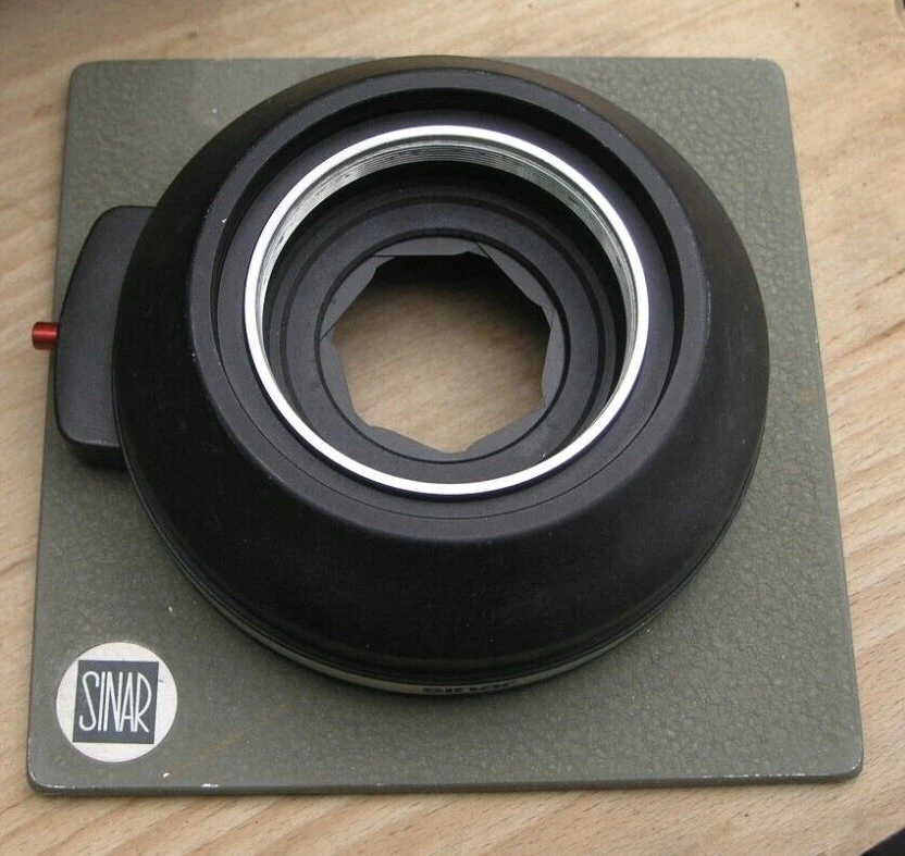  Sinar Norma & P lens board with manual DB iris mount for copal 3 elements 5.6 - Image 1 of 4