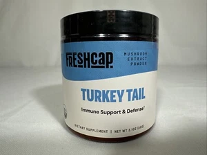 Freshcap Turkey Tail Mushroom Extract Powder, Immune Protection, 2.1 oz - Picture 1 of 5
