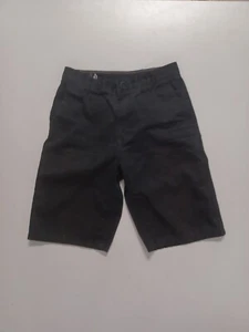 Volcom Chino Shorts Size 28 Black Casual Flat Front Shorts - Picture 1 of 8